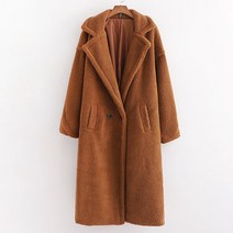 여성겨울 숏 롱 하프 코트 여자 반코트 인조 양모 격자 무늬 모직 코트 여성용 긴 겨울 체크 트렌치 두꺼