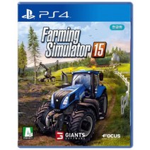 [중고]PS4 파밍시뮬레이터15 (한글판) Farming Simulator 15 정식발매 플스 플레이스테이션