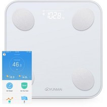 스마트 인바디 체중계 가저용 체지방 몸부게측정기 Xiaomi YUNMAI Mini 2 모니터 무게 균형 규모 지능형 데이터 분석 APP 제어 디지털 무게 측정 체중계 45, MINI2 OUT 배터리, MINI2 OUT Battery
