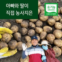 제주 오가닉스 유기농 감자 대지마 특감자/알감자, 알감자5kg