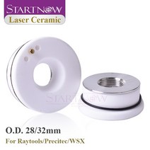 미니 레이저 각인기 소형 금속 마킹기 휴대용 가공기 날인기 startnow 파이버 세라믹 kt b2 con 2832mm for precitec raytools wsx 커팅 오목, 협력사, a-28mm5개
