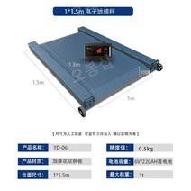 축중기 저울 전자 무게 계량기 축산용 1m 1.5m 계근기, 1X1.5m 규모