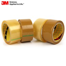3M 372KS 포장용 박스테이프 황색 48mm x 40M 50개입