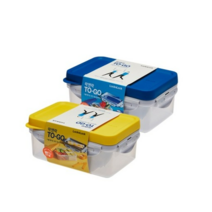 락앤락 투고 3칸 나눔 런치박스 1L HPL817L, 01 Blue, 1개