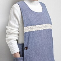 [바보사랑] 데일리 누비앞치마1p, 상세 설명 참조