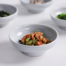 진 고백자 굽찬기 국산도자기 3size, 1개, 색상