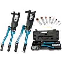 유압 터미널압착기 압착플라이어 수동유압집게, E + 사진참조, 1개