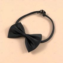 강아지 고양이 나비넥타이 소형견 중형견 리본 보타이, 블랙