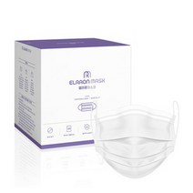[국내생산 개별포장] 엘라온마스크 3중 MB필터 일회용 덴탈마스크 50개입 품질인증 UV살균으로 깨끗하고 안전한 엘라온 마스크, 엘라온마스크50매