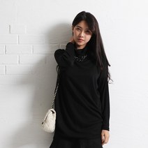 탱크걸 터틀 폴라 셔링 니트티 (H 28003) 터들폴라