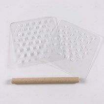 가죽 이니셜 이름 문구 각인 새기기 찍기 스탬프 셋, 상세페이지 참조