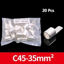 유압 프레스 압착기 자키 1.5mm ²-70mm ² C45 구리 와이어 터미널 냉간 압착 케이블 커넥터 DZ47 에어 스, 10 35mm 20pcs