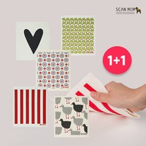 [스칸맘] 스웨덴 직수입 행주 by 마린 1+1 /항균 99.9%, 암닭,암닭