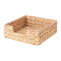 이케아 IKEA 냅킨꽂이 내추럴 18x18x7cm 부레옥잠, 이미지참조