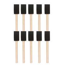 스펀지 폼브러쉬 1호 10개 스펀지붓 미술붓 페인트붓, 폼브러쉬 1호 10개 2.5cm