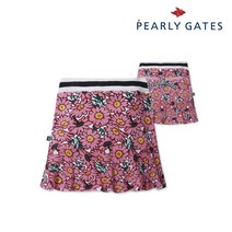 파리게이츠여성 플라워 프린팅 큐롯 스커트 P52191PK367_PK, 00-0[24-25], 핑크