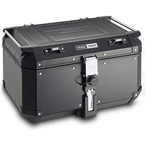 GIVI 98488 트레커 아웃백 OBKN42A 오토바이 리어 탑박스, 블랙