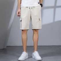 남성용 오버핏 스포츠 반바지 아이버리아 A31 Q374M414