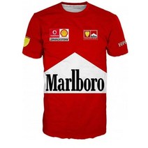 F1 레이싱복 전문 2022 new f1 레드 팀 t 셔츠 남성 익스트림 스포츠 슈트, 160, 1