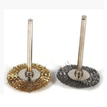 미니금형브러쉬/ T형브러쉬 (샹크3) /녹제거 버, (스텐) 20mm