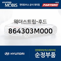 웨더스트립-후드(본네트) (864303M000)-현대모비스 부품 공식대리점 온라인쇼핑몰 파츠로 제네시스
