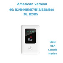 인터넷 공유기 원룸 4g 라우터 무선 lte wifi 모뎀 sim 카드 라우터 mifi 포켓 핫스팟 내장 배터리 휴대용 wifi, 미국 버전 lr311