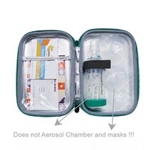 펠린 스페이서 흡입기 에어로졸 챔버 판매 실리콘 마스크 가방, 01 bag A with 012 masks