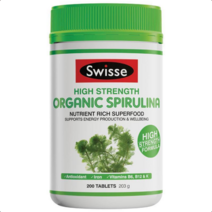 (Swisse) 스위스 오가닉 스피루리나 1000mg 200 타블렛