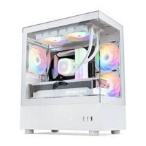 컴퓨터 조립 풀세트 조립PC 게이밍 사무용 본체, 사무용 본체, WIN11 Pro, 256GB, 8GB, 화이트
