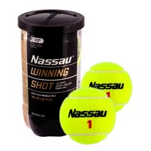 낫소 - 테니스볼 위닝샷 (낱개) 테니스공/1캔 2개입, 단품