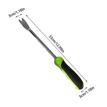 Hand Weeder Multifunction Weeder Transplant Manual Cutter Puller Tools Weed Removing Tool Garden Sup, fork, CHINA