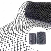 우수관 그물 망 낙엽 이물질 방지 막힘 하수구 배수구 트랩 덮개 수도 배관 하수도 배수관 오수관 사각 커버 배수로 15cm6M