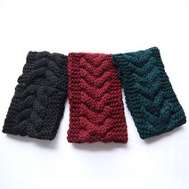 미스21 트위스트 뜨개니트 헤어밴드 머리띠 3개 세트 (hb964)