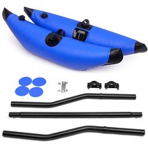 2 개대 풍선 안정기 카약 아웃리거 pvc 키트 액세서리 플로트 서 부표 101cm 알루미늄 합금 막대, 노란색
