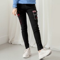 사입자mall F873 굿스티치팬츠 간절기 허리밴드 여자 자수바지