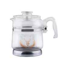유리 약탕기 2.5L 차탕기 중탕기 티포트
