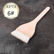 그림 수채화 유화 브러쉬 펜 아크릴 수색 양모 브러시 긴 나무 손잡이 미술 용품 aquelle, [06] A6