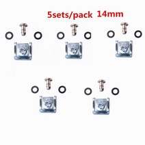 [해외]혼다 용 가와사키 zx10r 용 bmw 용 새로운 17mm 14mm 레이싱 퀵, 14mm 5 세트