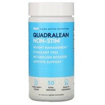 RSP Nutrition QuadraLean 지방 연소제 캡슐 150정, 1개