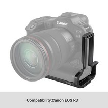 Canon eos r3용 smallrig 카메라 케이지 다중 장면 촬영을 위한 arca-swiss 퀵 릴리스 플레이트가 있는 올인원 풀 케이지 3884, r3 l 브래킷