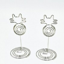 파쇄기 문서 세단기 종이 만화 고양이 카드 크리에이티브 데스크탑 시트 클립 금속 스티커 메모 메시지 사진 클립 mbrj035, Silver
