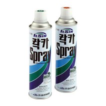 일신 스프레이 락카 420ml 30가지색상, 무광백색
