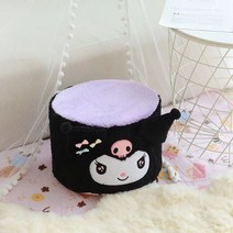 산리오스툴 캐릭터스툴 귀여운 캐릭터 미니 어린이 의자 스툴 쇼파 유치원 어린이집 키즈 카페, 쿠로미