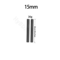 카메라악세사리 2 pcs 15mm19MMCarbon 섬유로드 DSLR 망원 렌즈 용 6 quot8quot10 quot12quot16 quot인치 길이 4K 8K 캐논 소니 카메라, 2PCS15MM8inch long