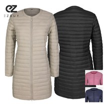 엑스트라스포티 이지바이 블랑 여성 경량 롱패딩 자켓(SE23JK020W)