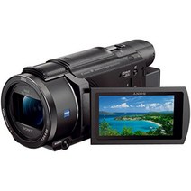 SONY 소니 비디오 카메라 FDR-AX60 4K 64GB 광학 20 회 블랙 핸디 캠 B, 상품명참조