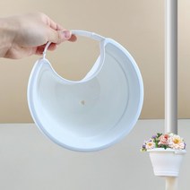 파이프 기둥거치 미니화분 가로등 벽걸이 행잉화분, 단품