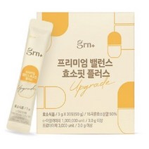 지알엔 GRN 곡물 발효효소 천연 분말효소 역가수치 프리미엄 밸런스 효소핏 플러스 인절미 맛