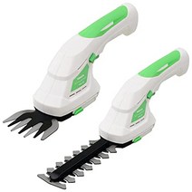 YAMAZEN [Yamazen] 3.6V USB 충전식 미니 헤지 뱅글리칸 세트 가벼운 트리머 및 헤어 클릭 2way 가지 치기 소규모 보증 기간 1 년 YHB-128, 1개