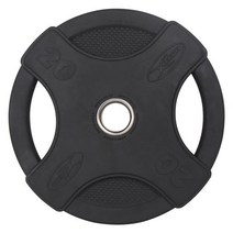바디엑스 나세르 내츄럴 고무 바벨 중량원판 20kg, 1개